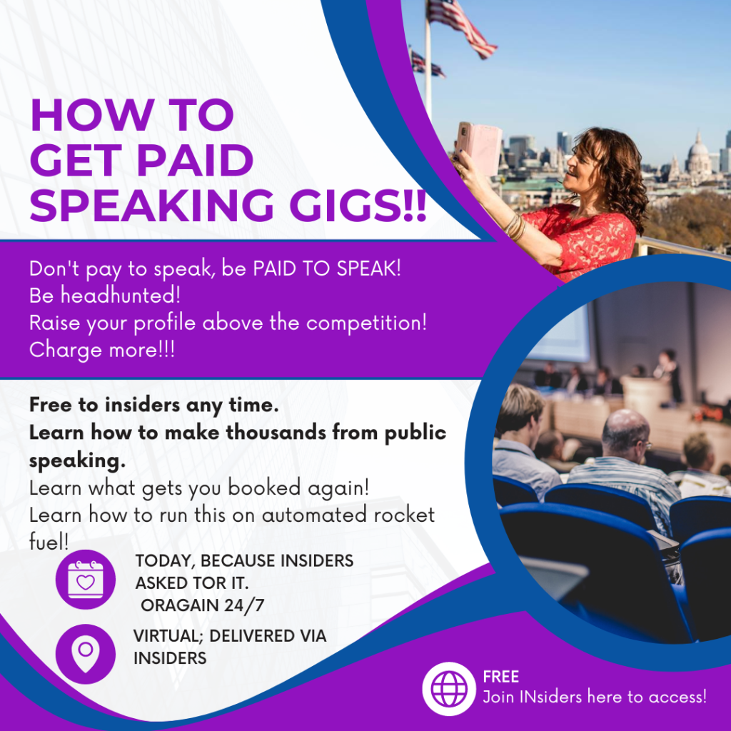 how to get paid speaking gigs for small businesses from mandie holgate