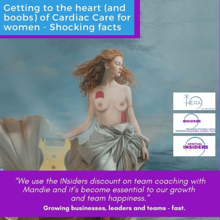 Getting to the heart (and boobs) of Cardiac Care for women – Shocking facts