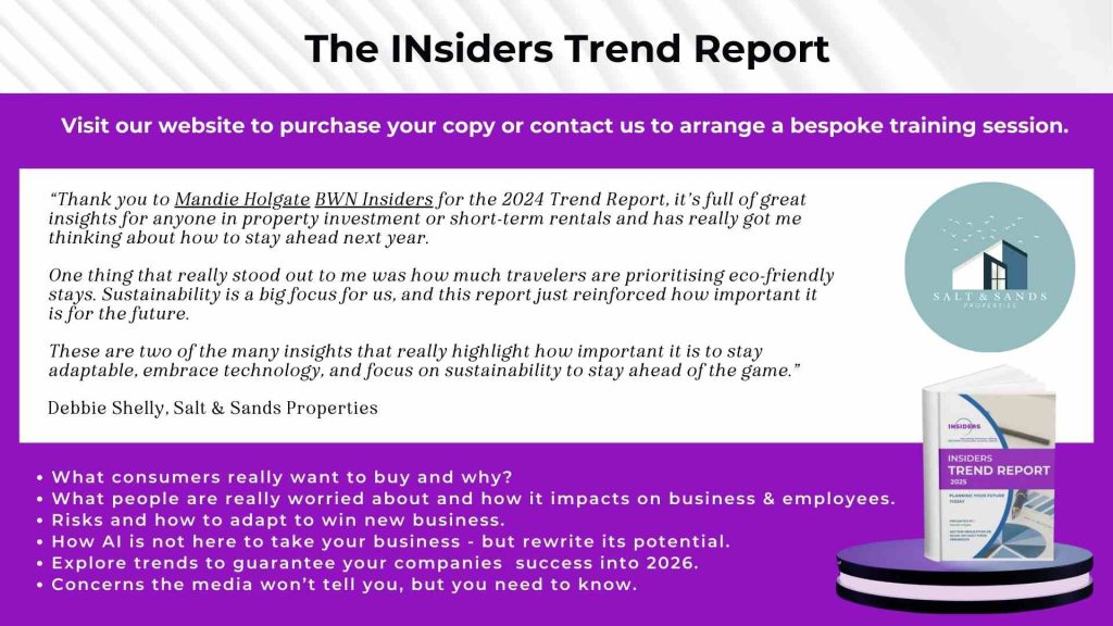 Insiders trend report, trends that impact on uk businesses